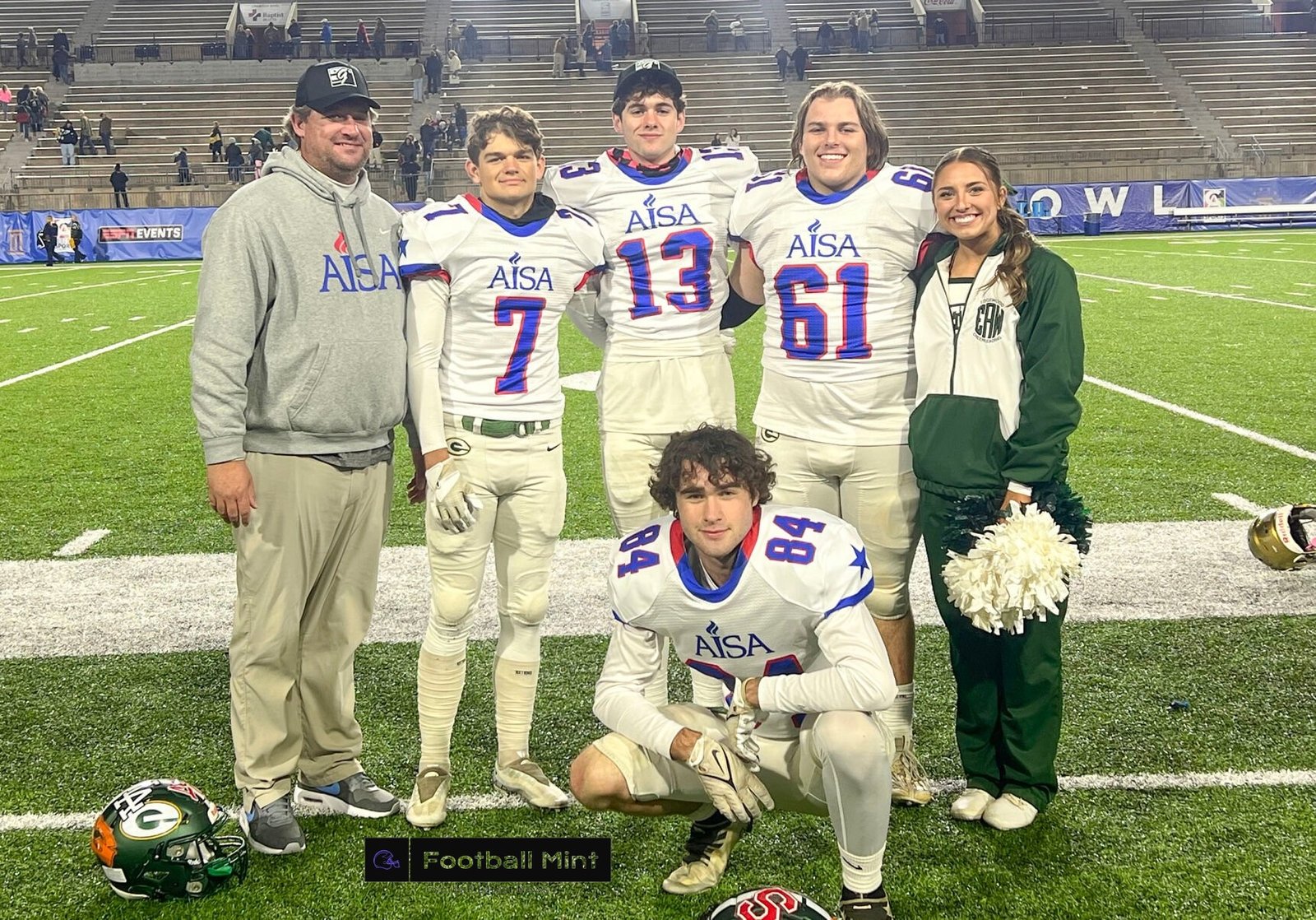 Edgewood Academy’s All-Star Football Quartet Lights Up the AISA All-Star Game